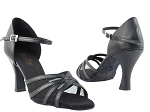 6027 Black Leather & Black Mesh